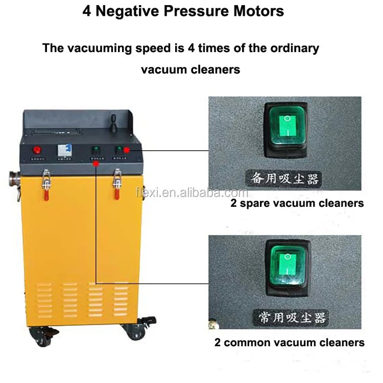 The Air Duct Vacuum Cleaner With Duct Inspection Robot For Duct
