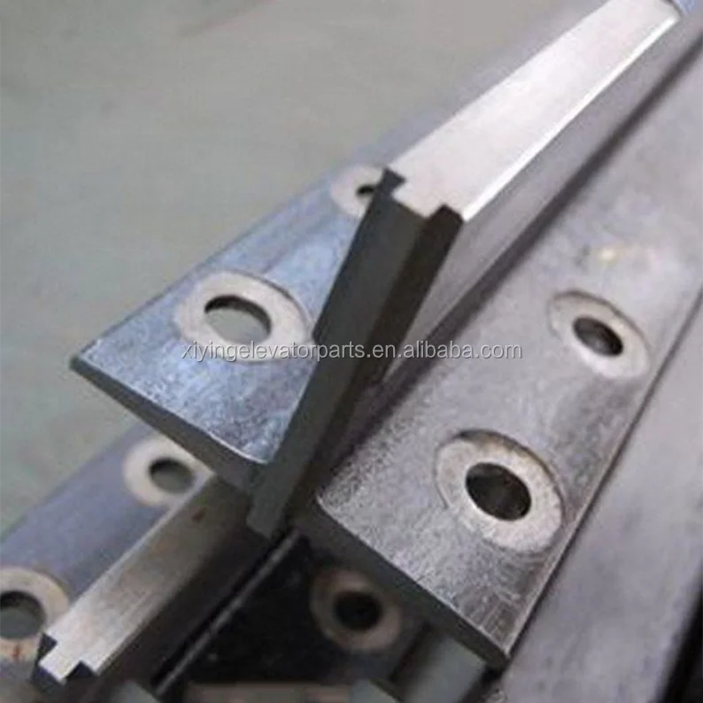 Lift Guide Rail Machined Guide Rail For Elevator Lift Spare Parts ...