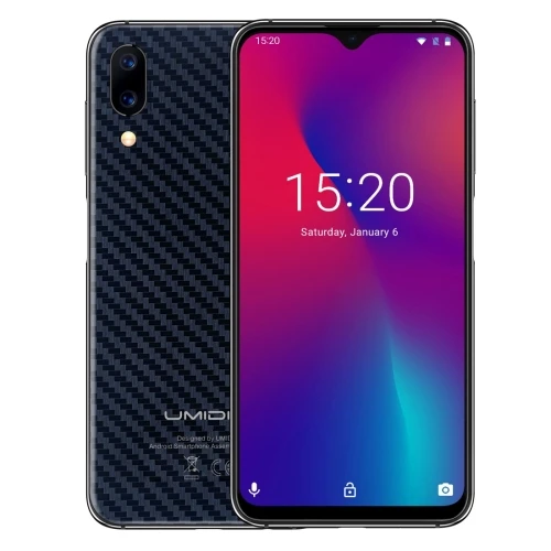 

Awesome!!Global Band Dual 4G smartphone UMIDIGI One Max 6.3 inch Octa Core 4GB+128GB Face ID NFC wireless charge mobile phone, Black