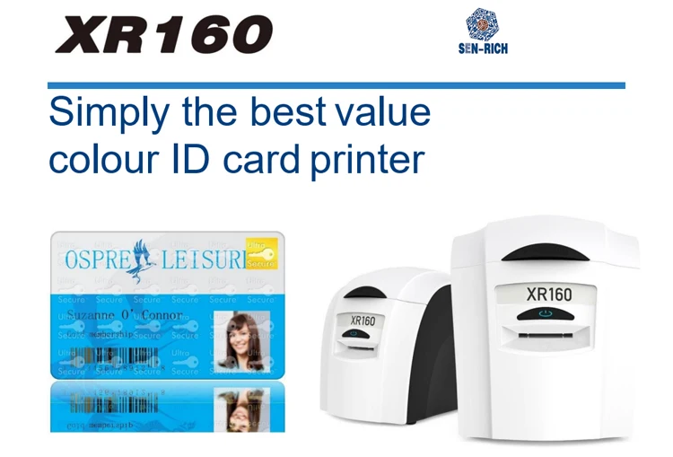Xr160 Costeffective Single Pvc Id Card Printer Buy L Ic/id/credit