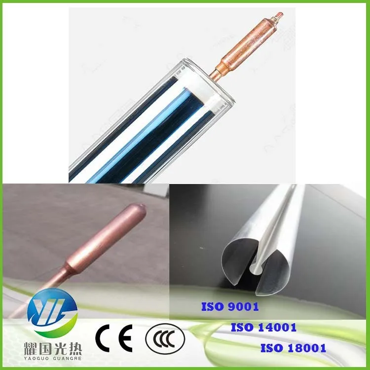 Heat Pipe Solar Water Heater Vacuum Tube Copper Material Heat Pipe And Borosilicate Glass Evacuated Tube Buy Heat Pipe Solar Water Heater Vacuum Tube Copper Material Heat Pipe Borosilicate Glass Evacuated Tube Product