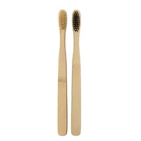 

Eco-friendly Biodegradable Bristles Organic Natural Charcoal Infused Bamboo Toothbrush