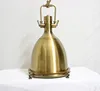100-240v Small Heavy Lustres Home Vintage Industrial Metal Lamp Loft Vintage Copper Chrome Bell Pendant Light