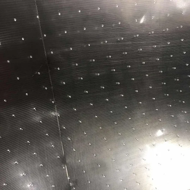 
Clear Studded Carpet Chair Roll Mat , PVC Floor Protection Mats 