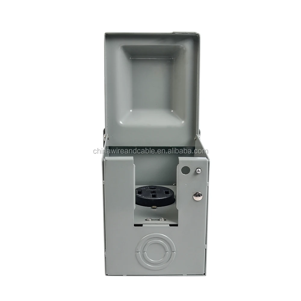 Caravan Rv Camper Power Outlet Panel Power Socket With 50a Receptacle