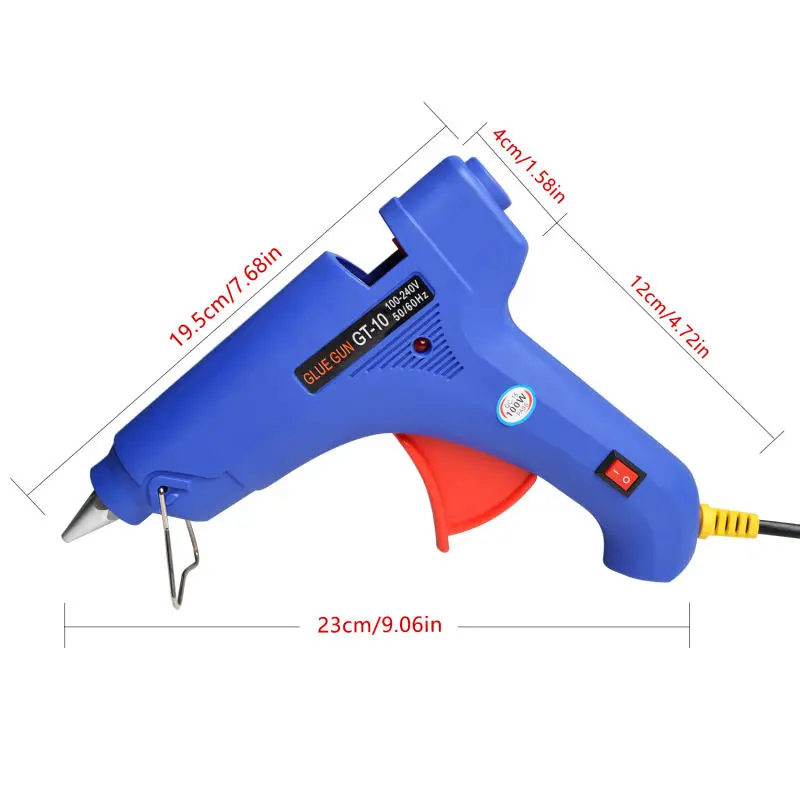 
Super PDR Hot Melt 100v 240v Glue Gun dent repair tools blue glue gun 