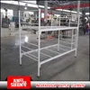 durable heavy duty 2 tier bed / two level bed / metal frame bunk beds