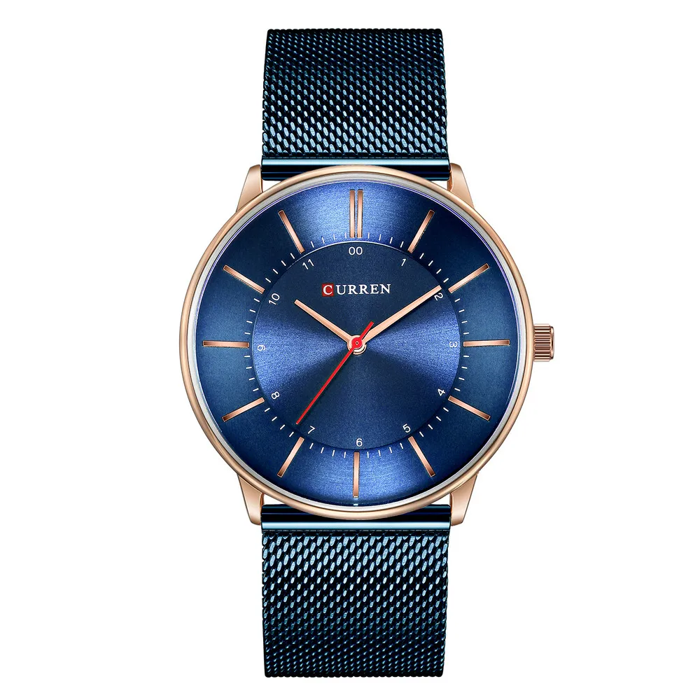 

CURREN 8303 Men Quartz Movement Wristwatches Fashion&Casual Stainless Steel Band Alloy Case Simple Style, N/a