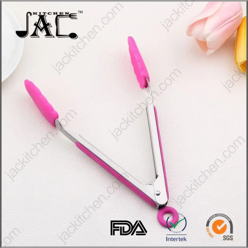 Nontoxic Stainless Steel Bbq Scissor Tongs