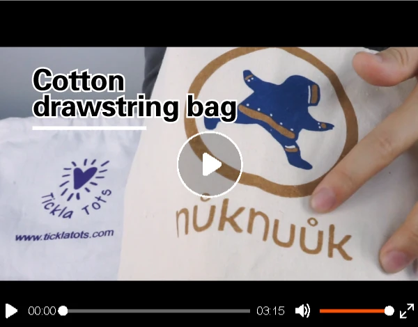 Cotton Fabric Handbag Dust Bagsdrawstring dust bag for gift