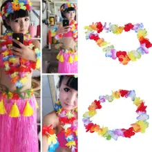 Hot 1pc Colorful Headwear Flower Garlands Hawaiian Tropical Party font b Fancy b font font b