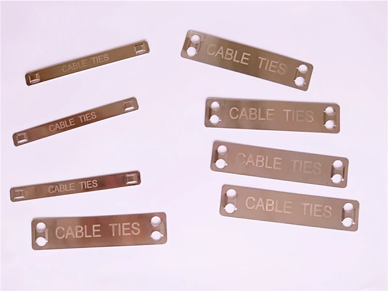 Laser Engraved 316 Stainless Steel Cable Markers - Buy Slaser Engraved ...