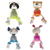 

wholesale manufacturer chew indestructible plush rope tpr set pet dog toys