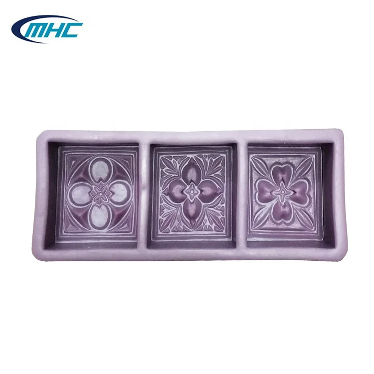 

Multi Square Shaped Silicone Handmade Soap Mold, Blue