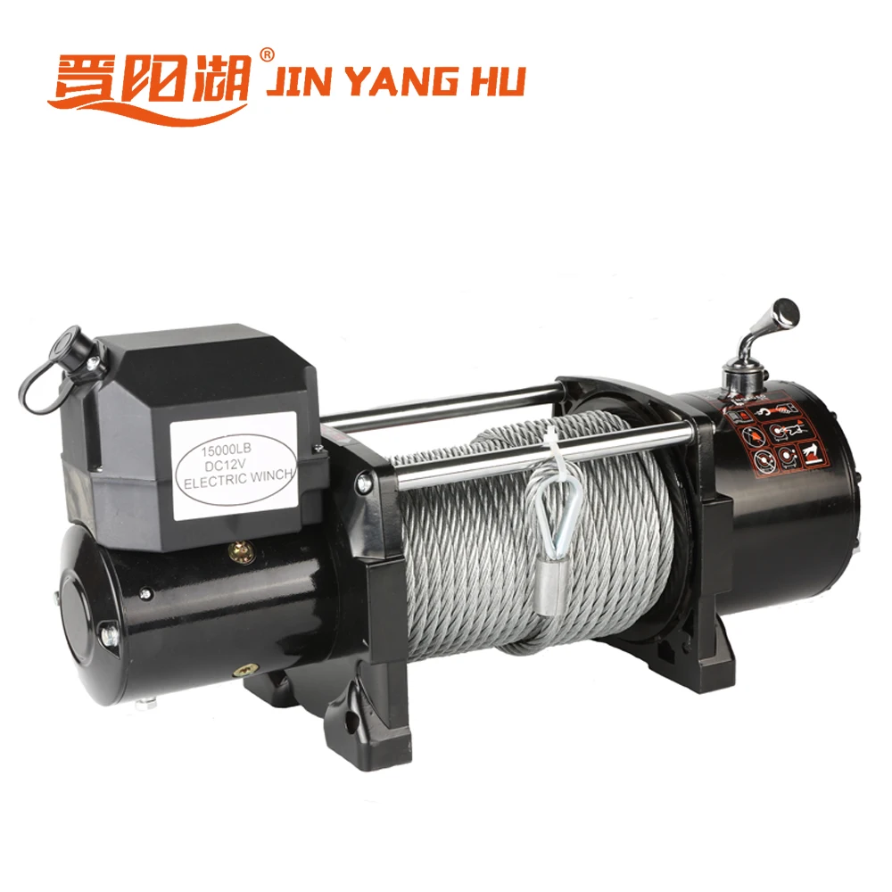 International Standard 12v 24v 15000lbs Electric Winch From China