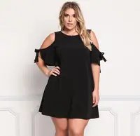 

summer fashion xxxl large size dress for fat women off shoulder plus size dress