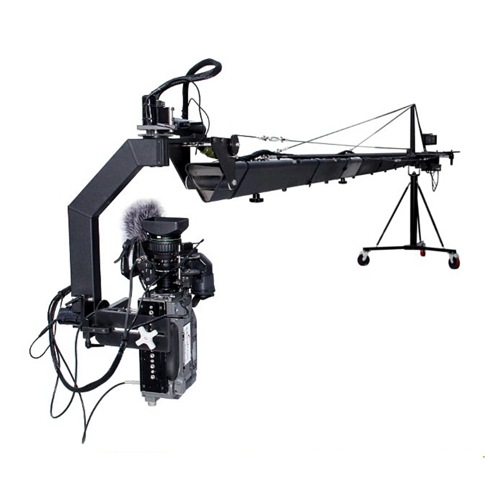 

Filming Shooting Broadcasting Motorized Dutch Head TV Video Camera Jib Crane Loading 25KG