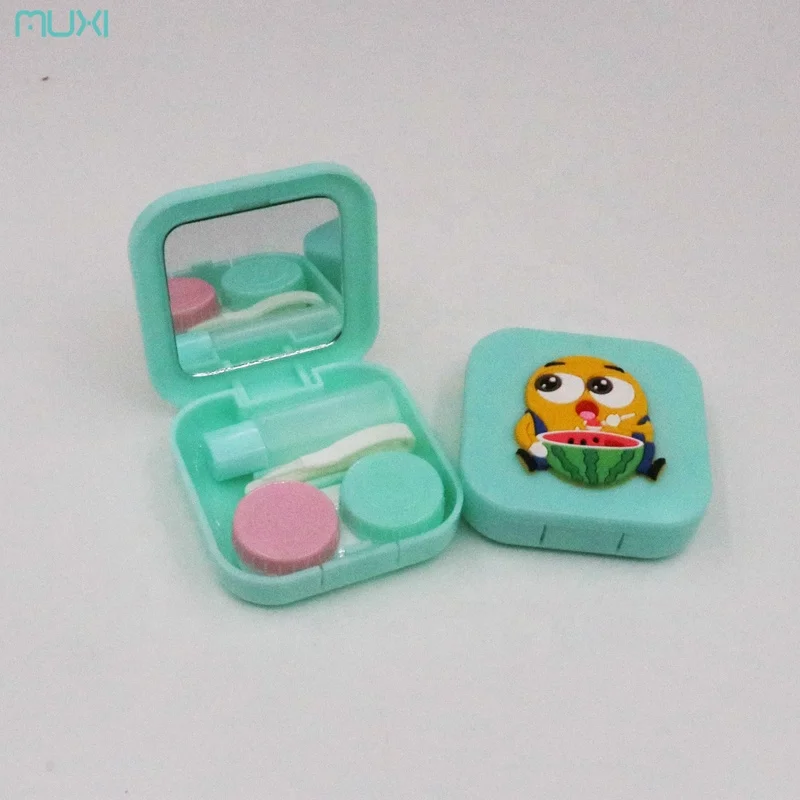 

Lovely Cartoon Custom contact lens Case Contact lens Case Box, Multi- colored