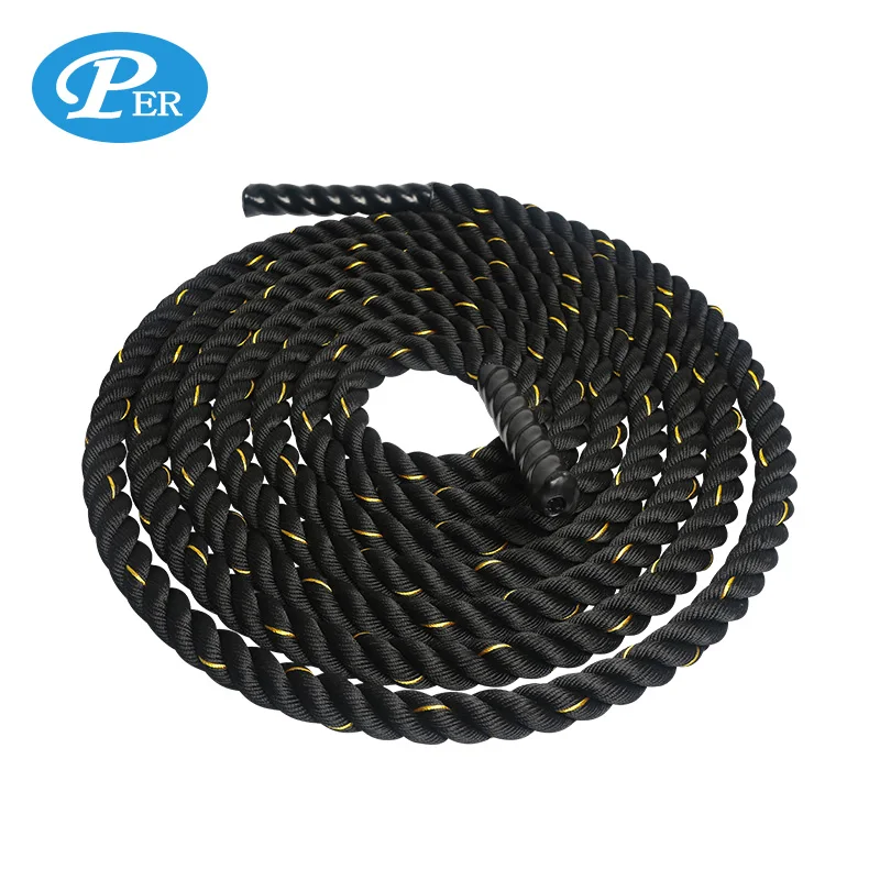 1.5/2 Inch Diameter Poly Dacron 30 40 50 Ft Length Battle Rope Exercises Training Exercise Battle Ropes
