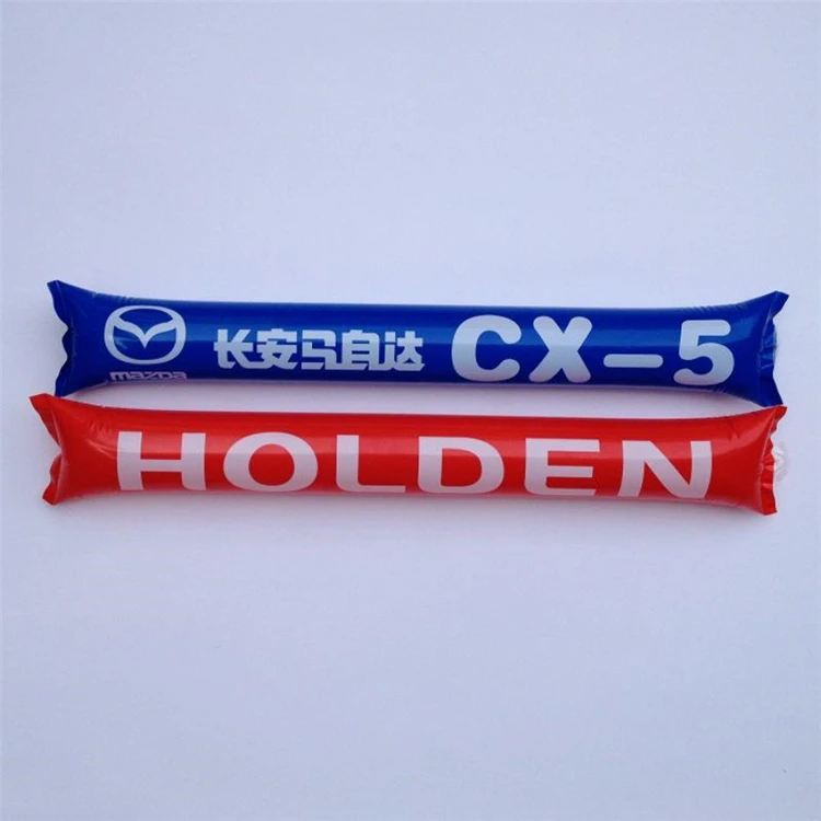 
Custom Printing Ballon Bang bang cheering Inflatable clapper sticks 