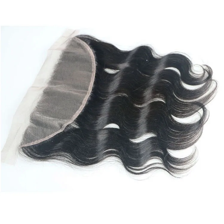 

Wholesale Factory Price Natural Virgin Vietnamese Hair,remy virgin hair body closure,body wave 13X4 lace frontal, Natural color #1b