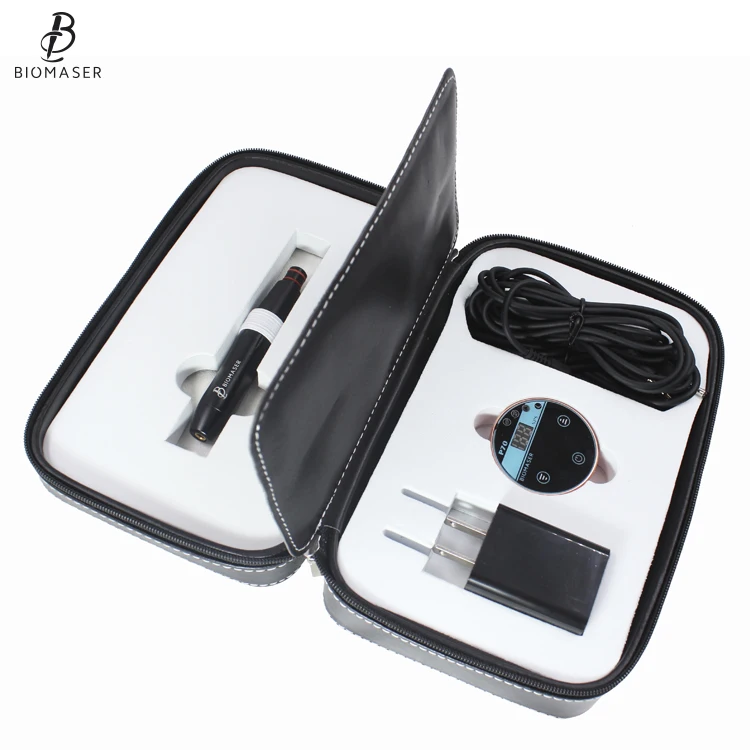 

Free Shipping Biomaser P70 New Tattoo Cartrige PMU Needles Mini Portable Permanent Makeup Machine kit de tatuaje Tattoo Supplies