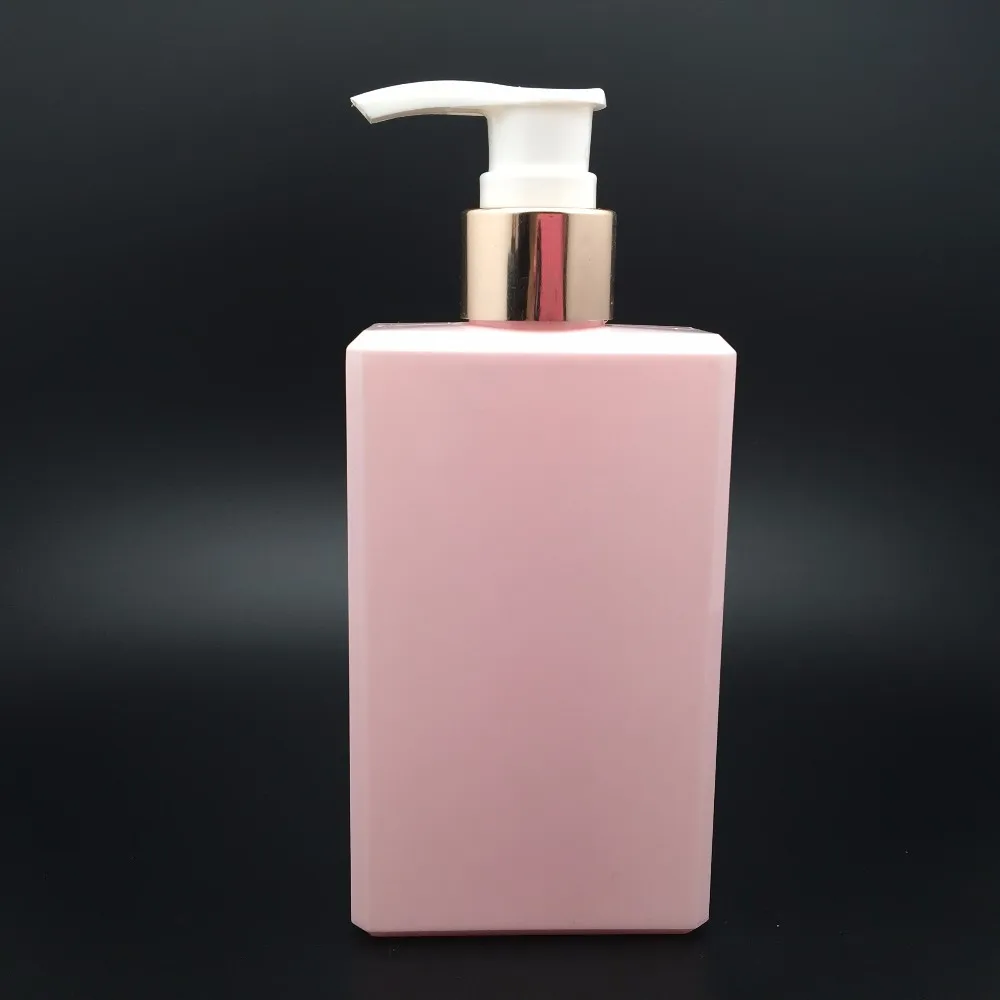 Decorative Refillable 200ml Pet Pink Shampoo Bottle - Buy Pink Shampoo