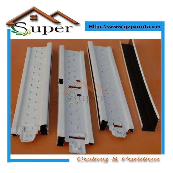 accesorios componentes de la rejilla de techo suspendida del techo de