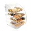 Guangzhou good design Transparent Acrylic Ice Cream Cake Candy Holder