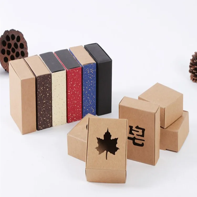 散装销售豪华花式迷你印刷纸箱肥皂盒包装