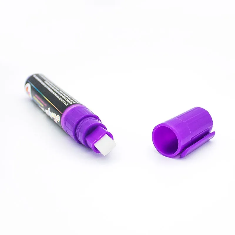 Glow In The Dark Ink Pen 8 Mm Big Whiteboard Marker Liquid Chalk Marker 