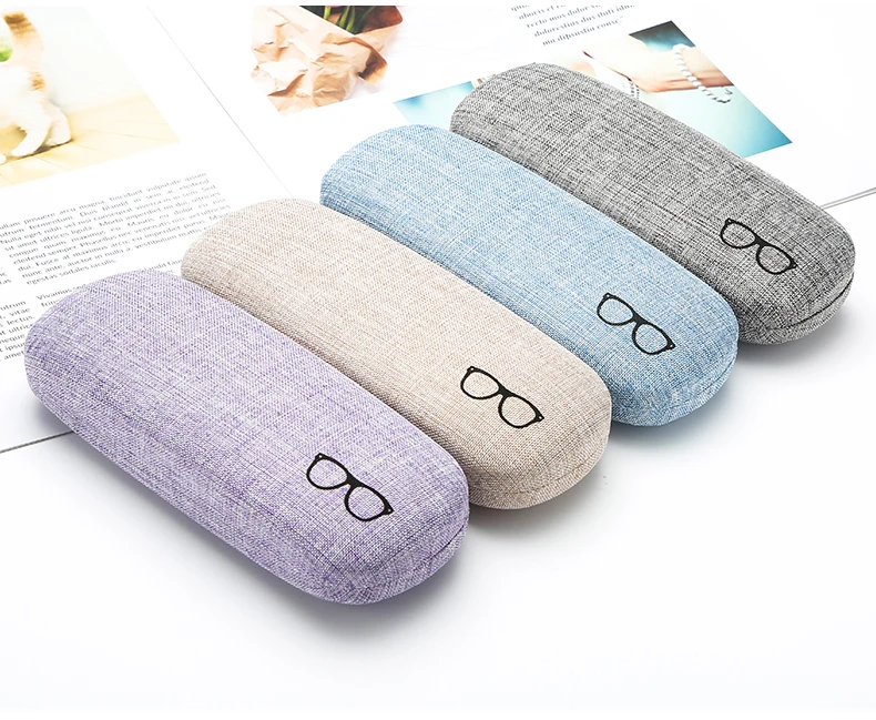 

ready to ship stocks wholesale eyeglasses metal fiber glass case custom sunglasses case