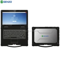 

2 Year warranty 14 inch Fully industrial rugged sunlight readable gaming laptop with Fingerprint Scanner and with lan port
