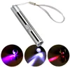 2018 3 in 1 Multi Function Flashlight UV Red laser White Light USB Mini Flashlight