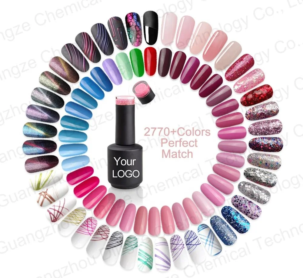 Free samples OEM Private Label 2770 Colors gel Nails Polish Colour UV Gel