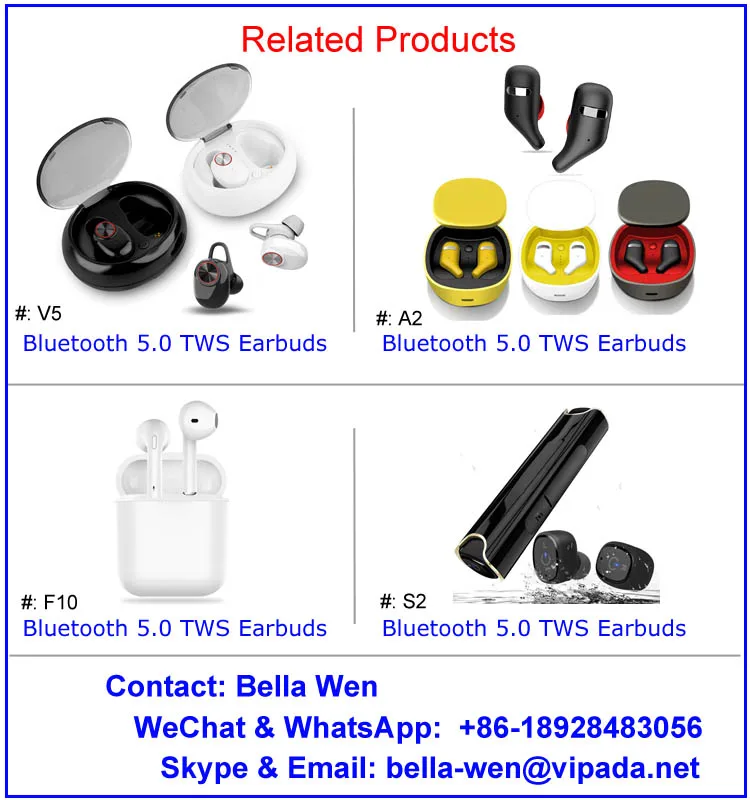 Twins F10 Pro Tws Bluetooth 5.0 Earphones Headphone Headset True