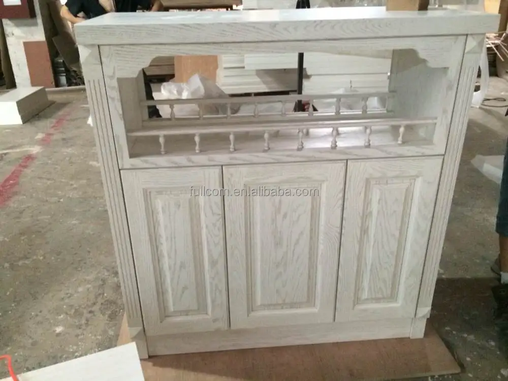 Wit gelakt rood eiken massief houten keuken kast keuken kasten ...