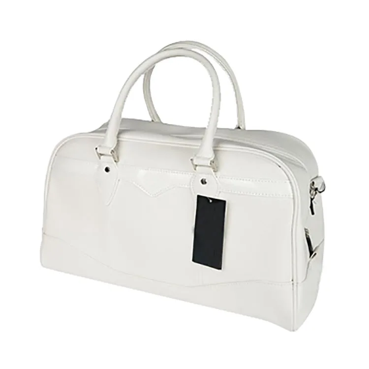 High Quality Elegant Fashion Men Women White Pu Travel Bag - Buy Pu ...