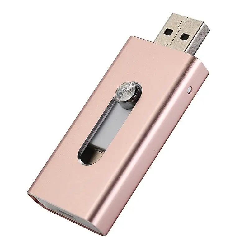 

Promotional 3 In 1 OTG USB Flash Drives Pen Drive 16GB For Mobile Phone USB Stick
