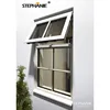 Factory sale small awning windows inward opening aluminum window french good price