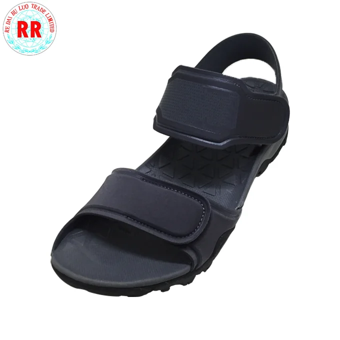 

Fashion outdoor chappals shoes sandal black pu high quality tpr thailand sandals, Customized any colour