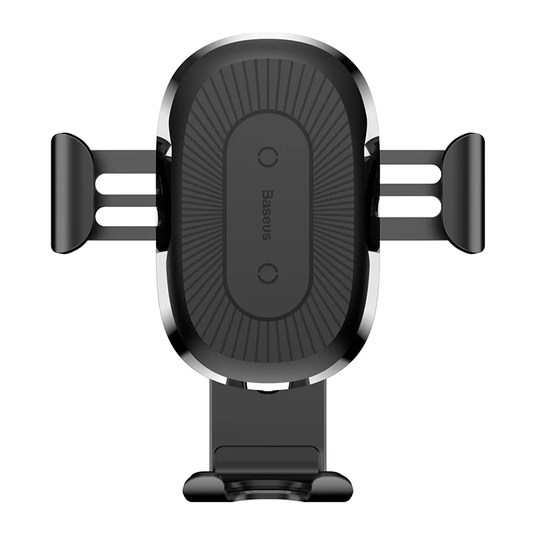 

Baseus Car Mount Qi Wireless Charger Pad Car Holder Stand For Samsung S9 S8