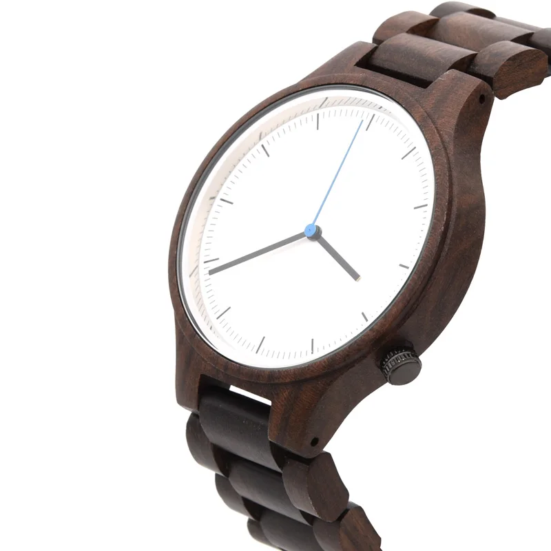

Wholesale Nature Handmade Bamboo Men Custom Logo Wood Wrist Watch Japanese Quartz Movement With Wood Band Watch, N/a