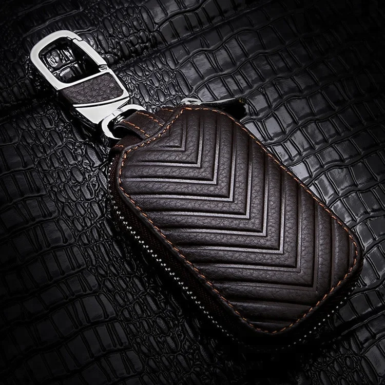 

Promotion gifts Custom Logo Leather Car Key Case