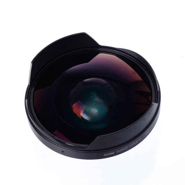 

Fixed Focus 52mm Fisheye Camcorder Lens