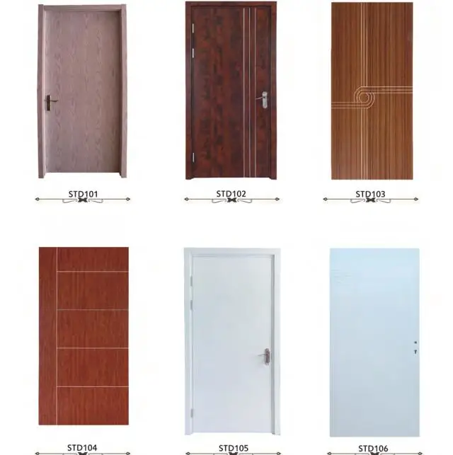 
PVC wood hollow panel/WPC door panel extrusion water proof door 