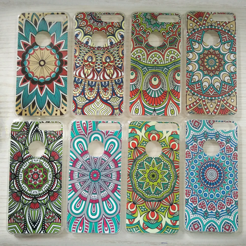 Mandala Soft Back Case For Iphpne X,Amazon Mobile Phone Covers