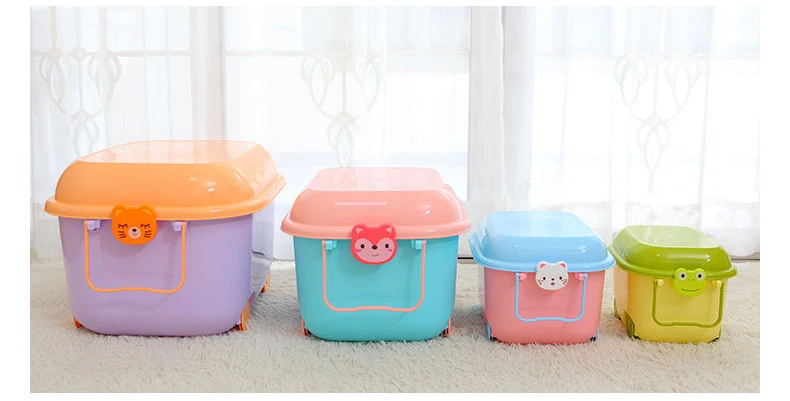 Plastic Storage Box With Lid, Hard Plastic Box For Storage