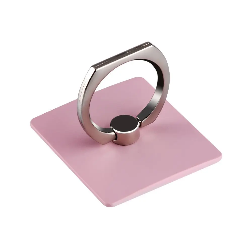 

360 degree Finger Ring Desk Holder Universal Mobile Ring Phone Holder for iPhone Ipad with Washing Glue, Black;white;clear;pink;gold