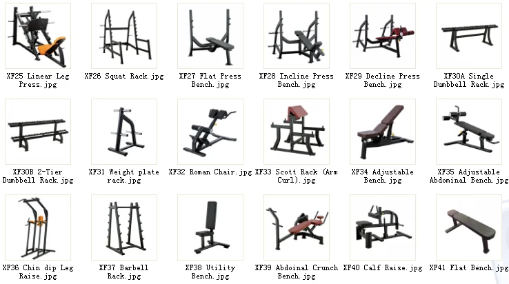 Виды скамьи в тренажерном зале